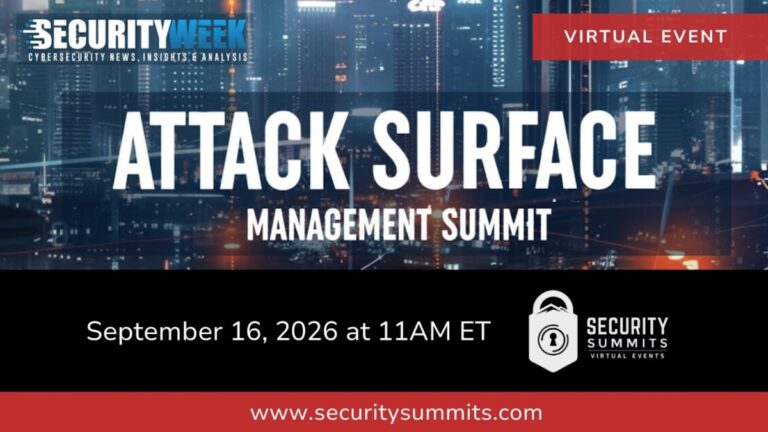 Virtual Event Today: Attack Surface Management Summit