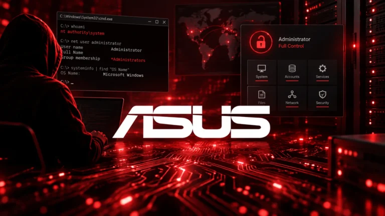 ASUS Control Center Flaw Allows Attackers to Gain Full Admin Control of the System