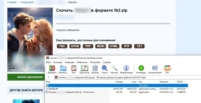 AlegitimateexecutableandalargemaliciousDLLSource-Securelist