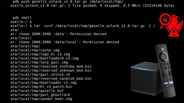 Amazon Fire TV Cube 3 Exploit Enables Root Access and Bootloader Unlock
