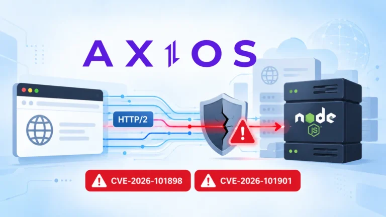 Axios HTTP/2 Flaws Enable SSRF Control Bypass and Node.js Denial of Service