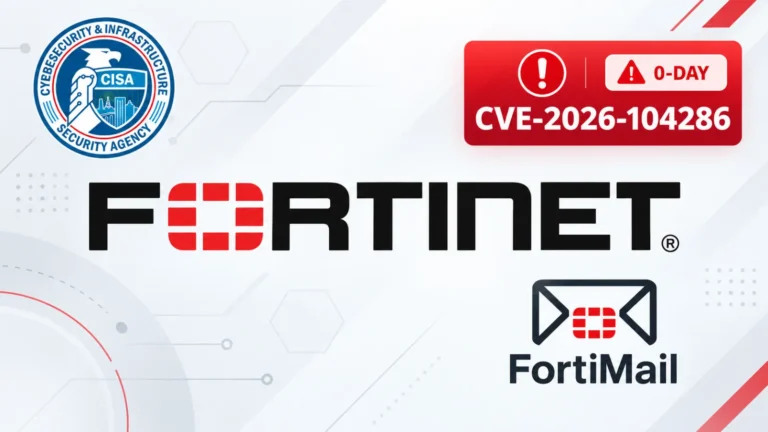 CISA Adds Fortinet FortiMail 0-day Vulnerability to KEV Following Active Exploitation