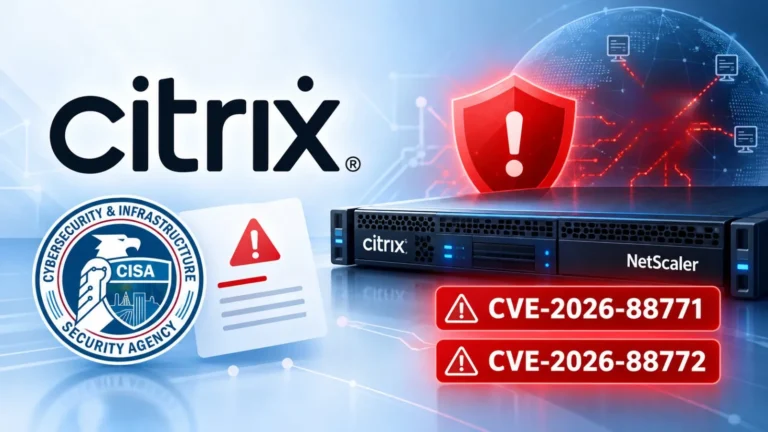 CISA Warns of Citrix NetScaler 0-Day RCE Vulnerabilities Exploited in Attacks