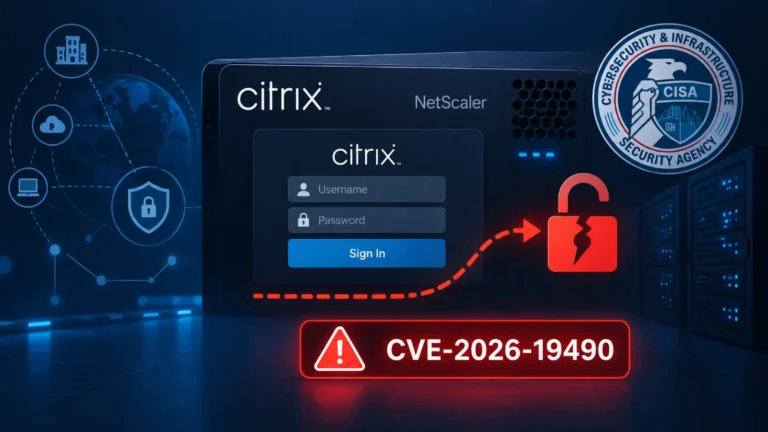 CISA Warns of Citrix NetScaler Authentication Bypass Vulnerability Exploited in Attacks