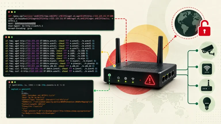 ClingSTUN Backdoor Exploits Multiple IoT Vulnerabilities to Gain Persistent Remote Access