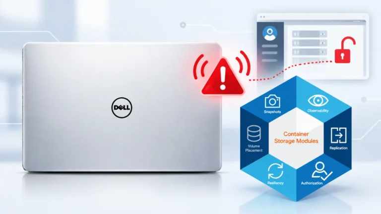 Critical Dell Container Storage Flaws Let Unauthenticated Attackers Gain Full Administrative Control