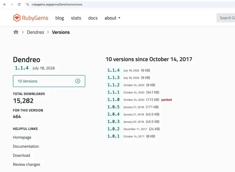 DendreorepositorySource-StepSecurity