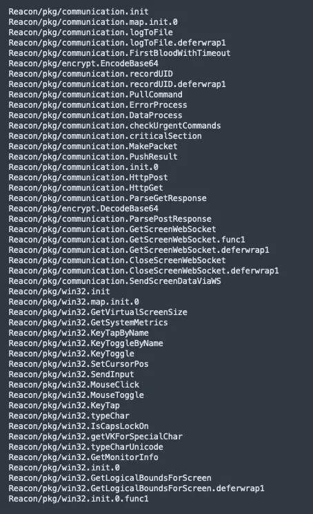 ExtractedTencShellpackagepathsandfunctionnamesSource-CATONetworks