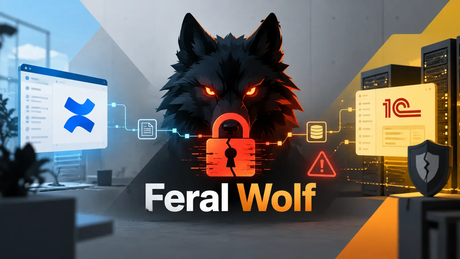 Feral Wolf Ransomware Attacks Exploit Atlassian Confluence and Misconfigured 1C Systems