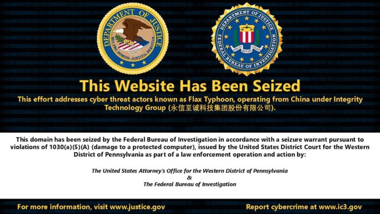 US Disrupts Chinese State-Sponsored Hacking Tools