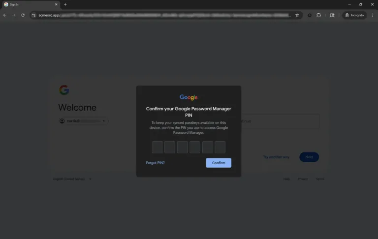 GooglePasswordManagerPINPromptPageSource-Phishu