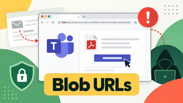 Hackers Use Blob URLs and Microsoft Teams to Create Phishing Pages Inside Victims’ Browsers