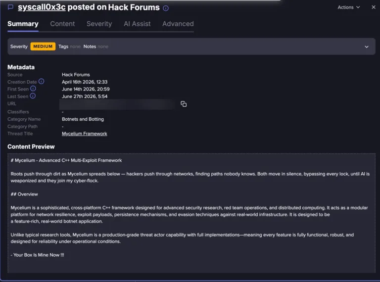 MyceliumAdvertisementinaForumSource-Flare