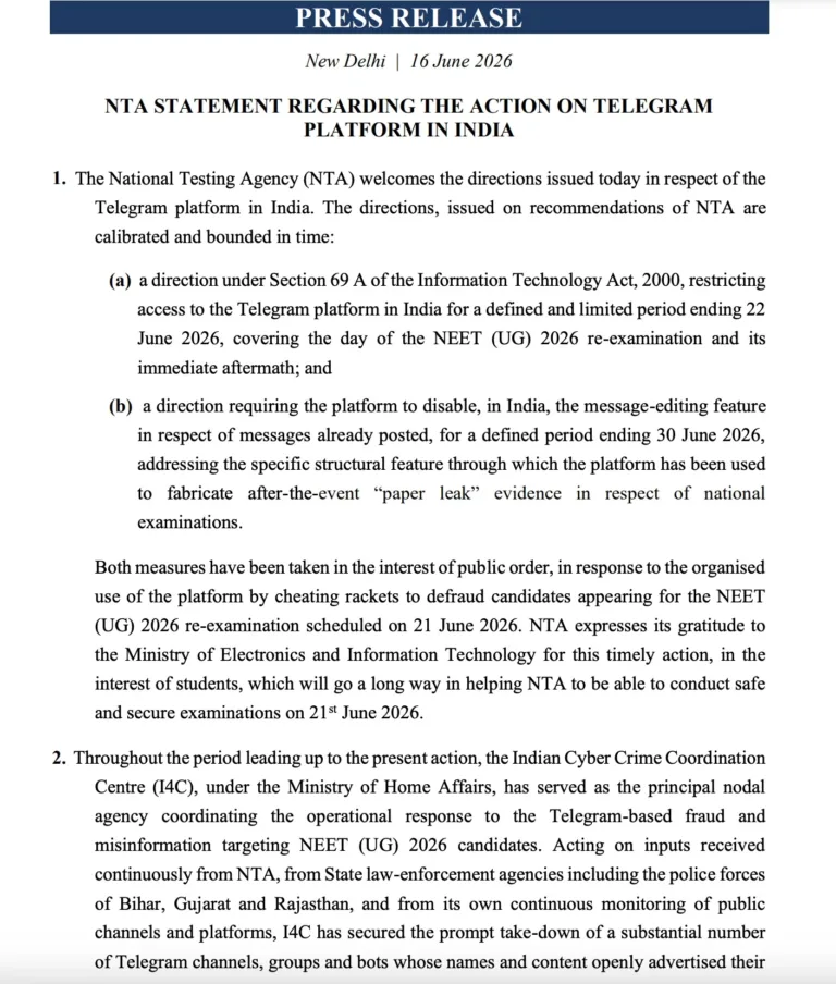 NEETTelegramBan