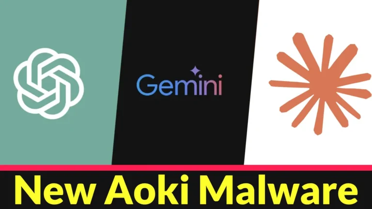 New Aoki Malware Targets ChatGPT, Claude, Codex and Gemini to Steal Credentials