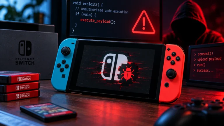 Nintendo Switch Vulnerability Allows Attackers to Run Unauthorized Code on Your Console