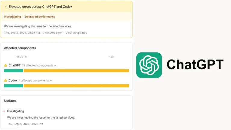 OpenAI Investigates Elevated Errors Affecting ChatGPT and Codex Services