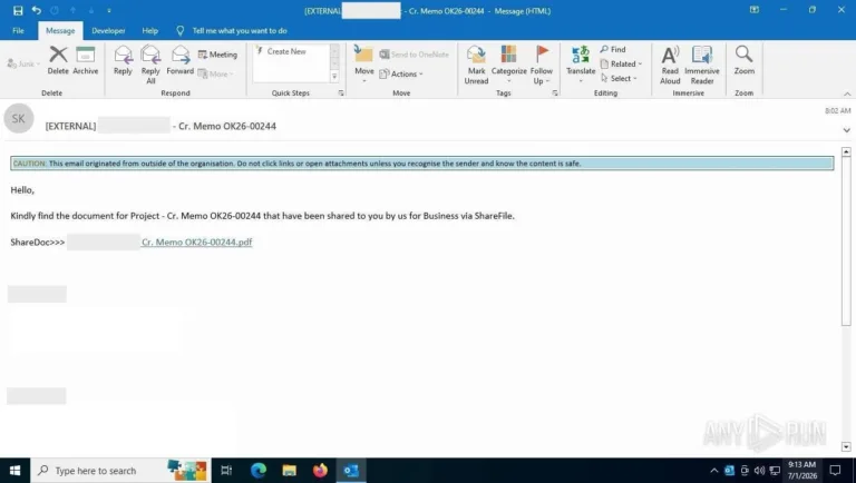 PhishingemailtargetingcompanyemployeesSource-AnyRun
