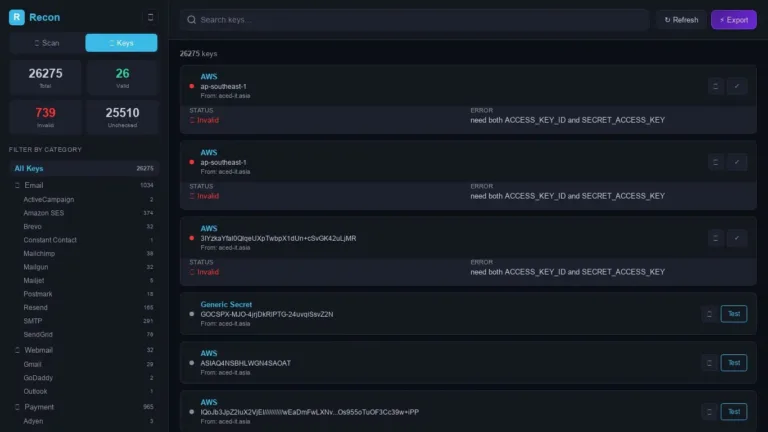 RecondashboardSource-GoogleCloud