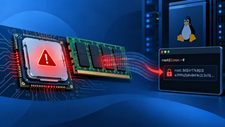 Researchers Use New CPU Attack to Steal Linux Root Password Hash From Memory