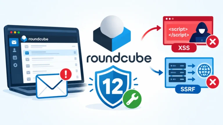 Roundcube Webmail Patches 12 Security Flaws, Including Zero-Click XSS and SSRF Bypass