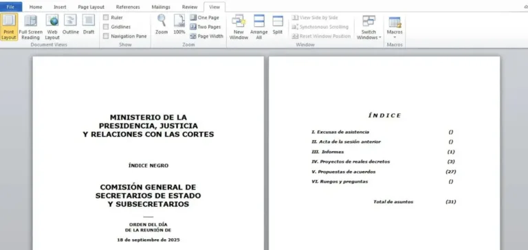 SpainsMinistryofthePresidencyJusticeandRelationswiththeCortesdocumentSource-RecordedFuture