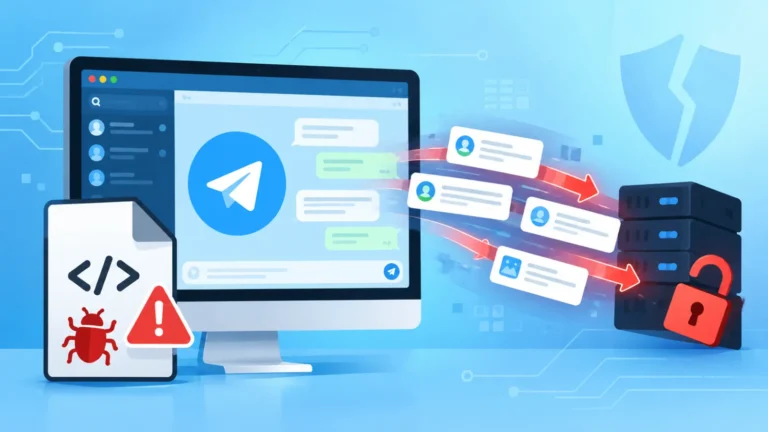 Telegram Desktop Flaw Lets Attackers Steal Chat Messages Through Poisoned HTML Exports