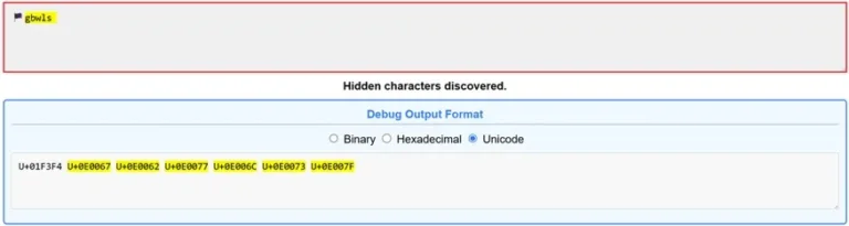 TheWalesflagemojipastedintotheASCIISmugglertoolfromEmbraceTheRedSource-Microsoft