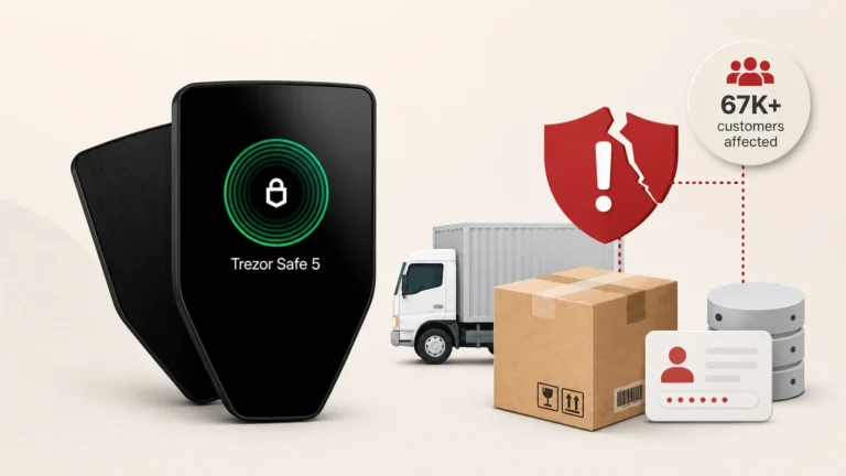 Trezor Confirms ShipMonk Data Breach Exposed 67,000 Additional US Customers