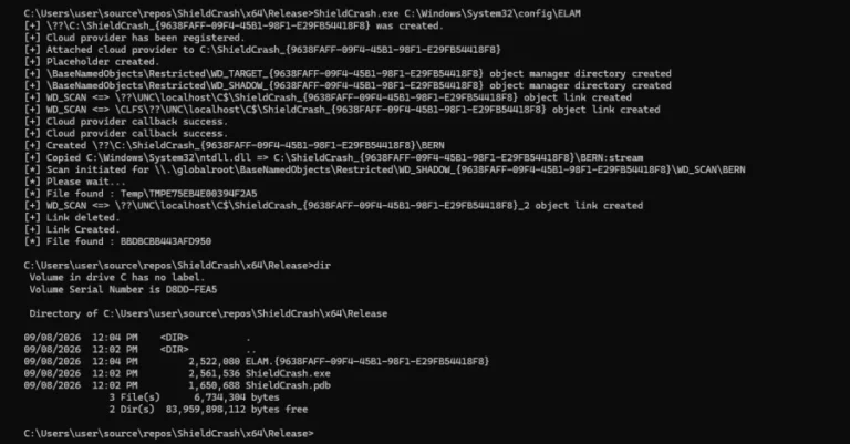 Researcher Drops New Microsoft Defender PoC Showing ShieldBreak Patch Can Be Bypassed