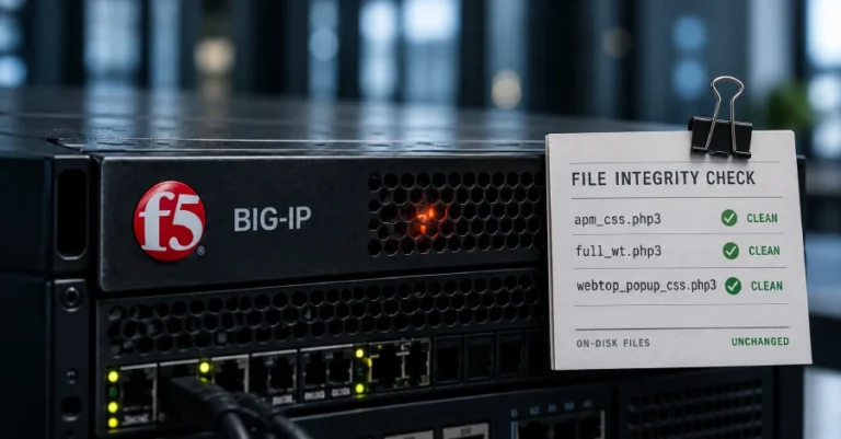 F5 BIG-IP APM Malware Injects a PHP Web Shell Into Memory, Evading Disk Scans