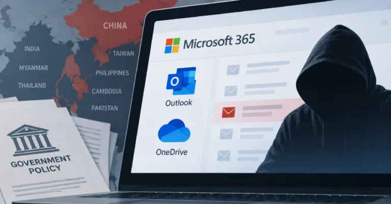 Antino Backdoor Uses Outlook and OneDrive for C2 in China-Nexus Espionage Campaign