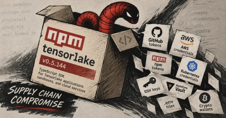 Tensorlake npm Package Compromised to Deliver Shai-Hulud Credential-Stealing Worm