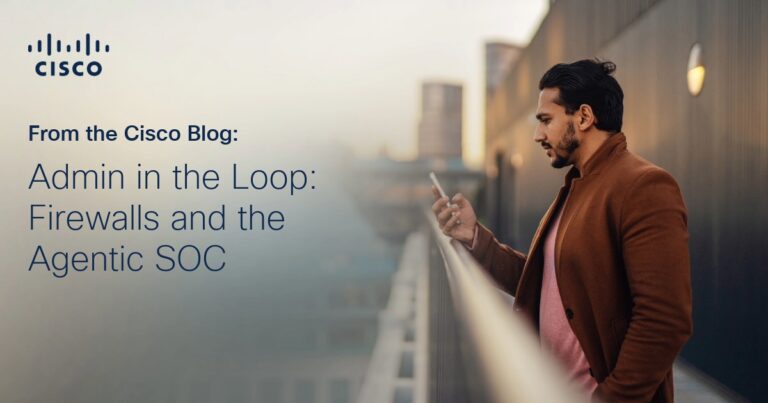 Admin in the Loop: Firewalls and the Agentic SOC