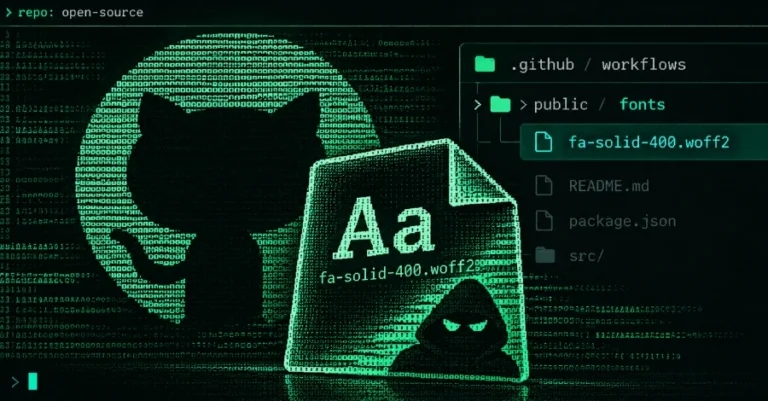 GhostAction Attackers Plant Credential Stealer Disguised as Font in 94 GitHub Repositories